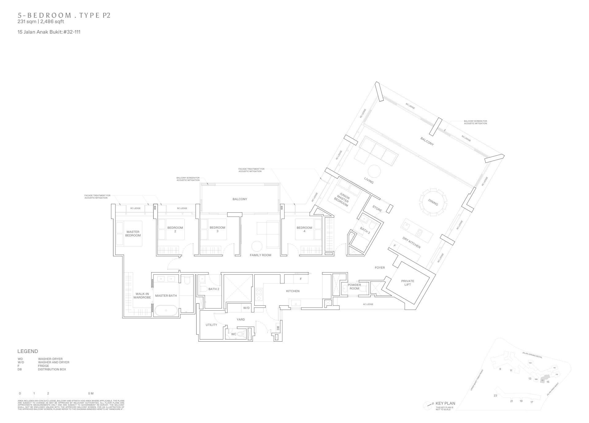 The Reserve Residences floorplan